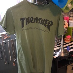 Green thrasher shirt